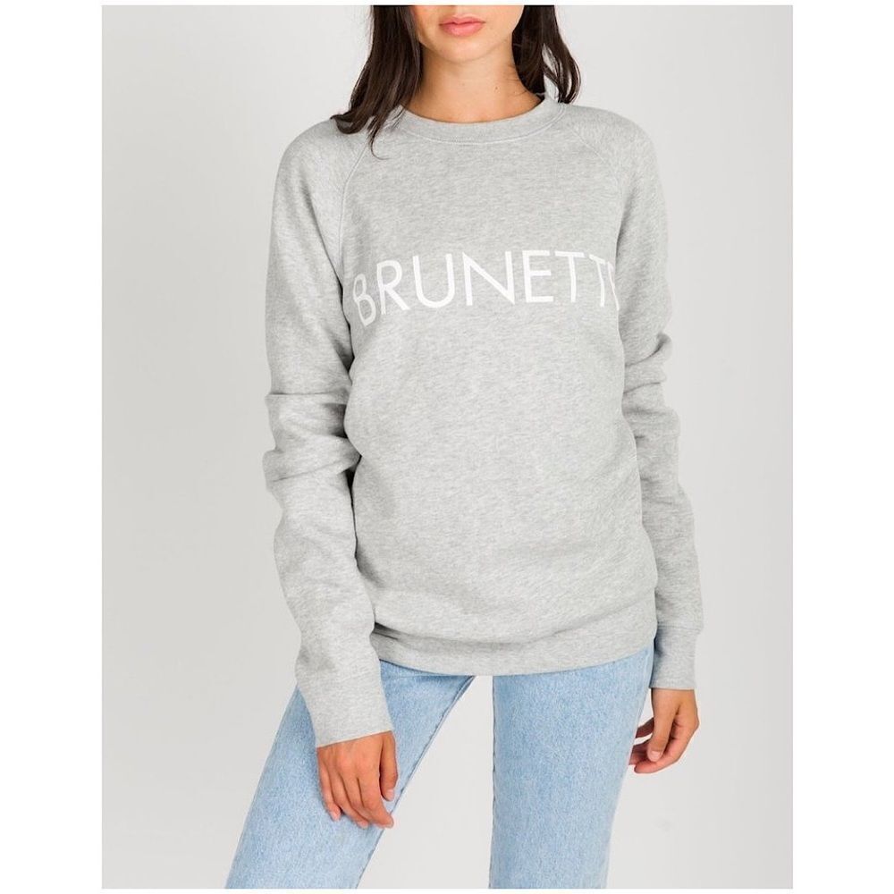 Brunette Crew Sweatshirt (Size: Small/Medium)
